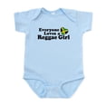 thumbnail image 1 of CafePress - Everyone Loves A Reggae Girl Infant Bodysuit - Baby Light Bodysuit, Size Newborn - 24 Months, 1 of 4