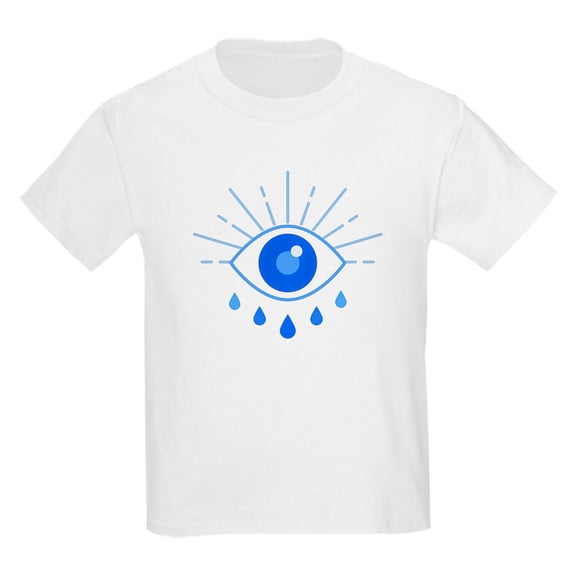 CafePress - Evil Eye, Spiritual Symbol Of Protection, T Shirt - Light T-Shirt Kids XS-XL