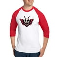 thumbnail image 1 of CafePress - Evil Moth - Cotton Baseball Jersey, 3/4 Raglan Sleeve Shirt, 1 of 4