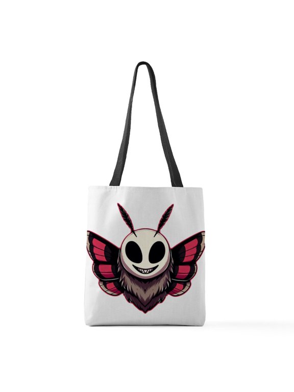 - Evil Moth Medium Tote Bag - Polyester Tote Bag 16"x16"