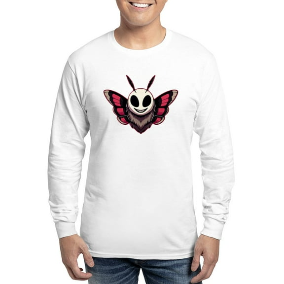 CafePress - Evil Moth Men's Long Sleeve T Shirt - Unisex Cotton Long Sleeve T-Shirt