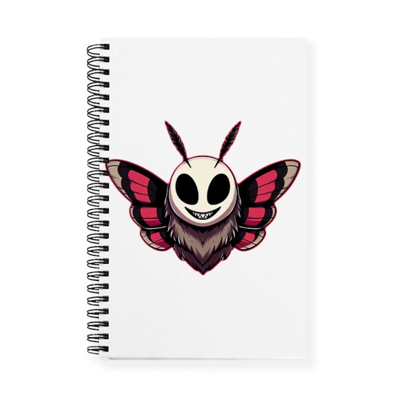 CafePress - Evil Moth - Spiral Bound Journal Notebook, Personal Diary Lined