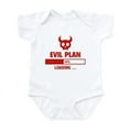 thumbnail image 1 of CafePress - Evil Plan Loading Infant Bodysuit - Baby Light Bodysuit, Size Newborn - 24 Months, 1 of 4