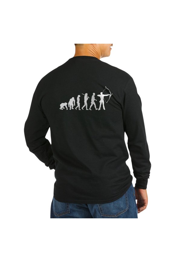 - Evolution Archery Long Sleeve T Shirt - Long Sleeve Dark T-Shirt