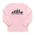 thumbnail image 1 of CafePress - Evolution Baseball Catcher B 3C Long Sleeve Infant T Shirt - Long Sleeve Infant T-Shirt, 1 of 2