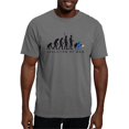 thumbnail image 1 of CafePress - Evolution Baseball Catcher B 3C T Shirt - Mens Comfort Colors Shirt, 1 of 5