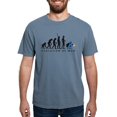 thumbnail image 1 of CafePress - Evolution Baseball Catcher B 3C T Shirt - Mens Comfort Colors Shirt, 1 of 5