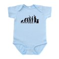 thumbnail image 1 of CafePress - Evolution Blacksmith Body Suit - Baby Light Bodysuit, Size Newborn - 24 Months, 1 of 4