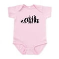 thumbnail image 1 of CafePress - Evolution Blacksmith Body Suit - Baby Light Bodysuit, Size Newborn - 24 Months, 1 of 4