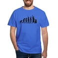thumbnail image 1 of CafePress - Evolution Blacksmith T Shirt - Men's Classic Graphic Cotton T-Shirt, 1 of 4