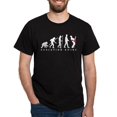 thumbnail image 1 of CafePress - Evolution E Guitar Player Dark T Shirt - Men's Classic Cotton T-Shirts, 1 of 3