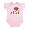 thumbnail image 1 of CafePress - Evolution Is Following Me Infant Bodysuit - Baby Light Bodysuit, Size Newborn - 24 Months, 1 of 4