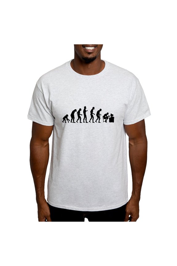 - Evolution Light T Shirt - Men's Classic Graphic T-Shirt