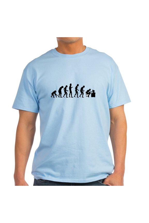 - Evolution Light T Shirt - Men's Classic Graphic T-Shirt