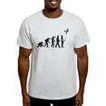 thumbnail image 1 of CafePress - Evolution Of Man With Model Plane T Shirt - Men's Classic Graphic T-Shirt, 1 of 4