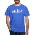 thumbnail image 1 of CafePress - Evolution Of Running Dark T Shirt - Men's Classic Graphic Cotton T-Shirt, 1 of 4