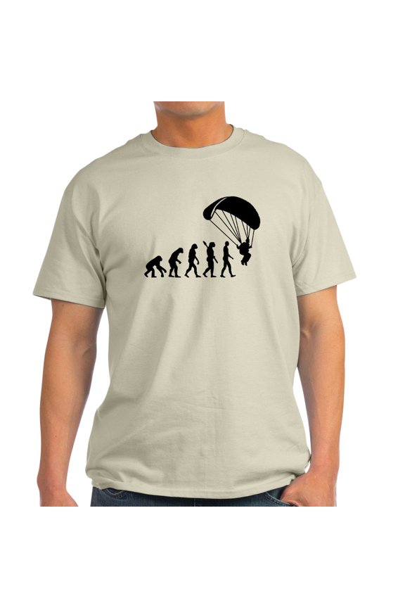 - Evolution Skydiving Light T Shirt - Men's Classic Graphic T-Shirt