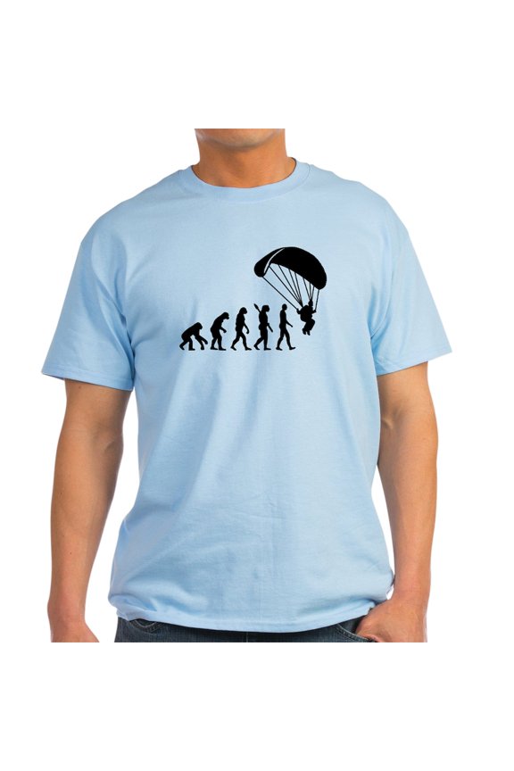 - Evolution Skydiving Light T Shirt - Men's Classic Graphic T-Shirt