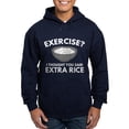 thumbnail image 1 of CafePress - Exercise ? Extra Rice Hoodie (Dark) - Pullover Hoodie, Classic, Comfortable Hooded Sweatshirt, 1 of 4