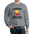 thumbnail image 1 of CafePress - Exercise? Sweatshirt - Crew Neck Sweatshirt, 1 of 4