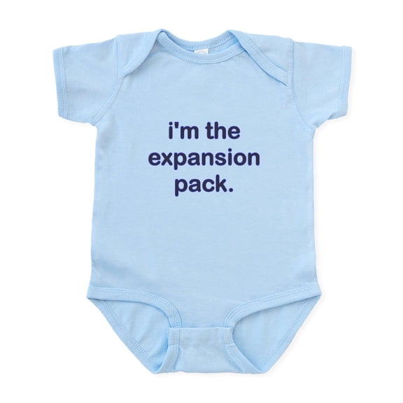CafePress - Expansion Pack Blue Infant Bodysuit - Baby Light Bodysuit, Size Newborn - 24 Months