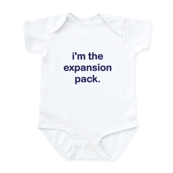 CafePress - Expansion Pack Blue Infant Bodysuit - Baby Light Bodysuit, Size Newborn - 24 Months