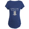 thumbnail image 1 of CafePress - Expecting Player 3 Maternity T Shirt - Maternity Dark T-Shirt, 1 of 3