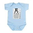 thumbnail image 1 of CafePress - Eye Chart Gift Infant Bodysuit - Baby Light Bodysuit, Size Newborn - 24 Months, 1 of 4