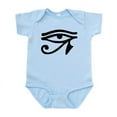 thumbnail image 1 of CafePress - Eye Of Horus Ancient Egyptian Symbol Ra Body Suit - Baby Light Bodysuit, Size Newborn - 24 Months, 1 of 4