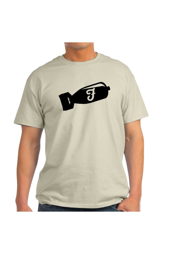 - F Bomb Light T Shirt - Men's Classic Graphic T-Shirt