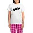 thumbnail image 1 of CafePress - F Bomb Women's Light Pajamas - Women's Short Sleeve Print T-Shirt and Pants Light Cotton Pajama Set, 1 of 7