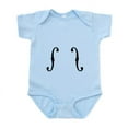 thumbnail image 1 of CafePress - F Holes Infant Bodysuit - Baby Light Bodysuit, Size Newborn - 24 Months, 1 of 4