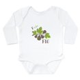 thumbnail image 1 of CafePress - F Is For Fig Body Suit - Long Sleeve Cotton Baby Bodysuit, 1 of 4