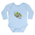 thumbnail image 1 of CafePress - F Is For Fig Body Suit - Long Sleeve Cotton Baby Bodysuit, 1 of 4