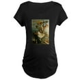 thumbnail image 1 of CafePress - Félicien Rops The Temptation Of Saint Anthony Mate - Maternity Dark T-Shirt, 1 of 3