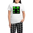 thumbnail image 1 of CafePress - FF 3 Leaf A Women's Light Pajamas - Women's Short Sleeve Print T-Shirt and Pants Light Cotton Pajama Set, 1 of 7