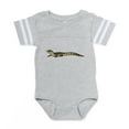 thumbnail image 1 of CafePress - FIN Alligator - Cute Infant Baby Football Bodysuit, 1 of 3