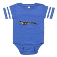 thumbnail image 1 of CafePress - FIN Alligator - Cute Infant Baby Football Bodysuit, 1 of 3