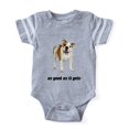 thumbnail image 1 of CafePress - FIN American Bulldog Good - Cute Infant Baby Football Bodysuit, 1 of 3