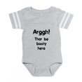 thumbnail image 1 of CafePress - FIN Arggh Booty - Cute Infant Baby Football Bodysuit, 1 of 3