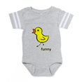 thumbnail image 1 of CafePress - FIN Chick Funny - Cute Infant Baby Football Bodysuit, 1 of 3
