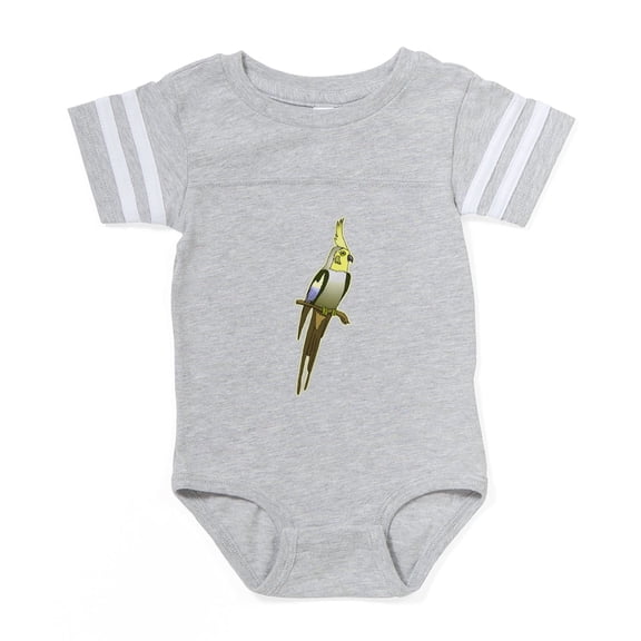 CafePress - FIN Cockatiel - Cute Infant Baby Football Bodysuit