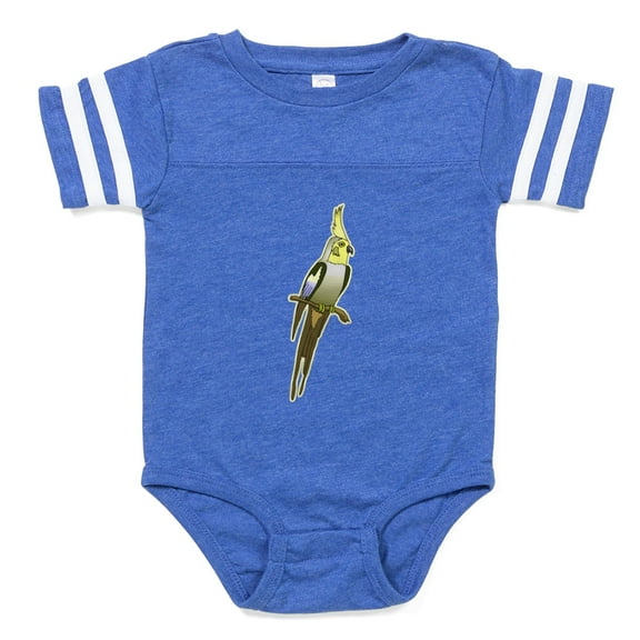 CafePress - FIN Cockatiel - Cute Infant Baby Football Bodysuit