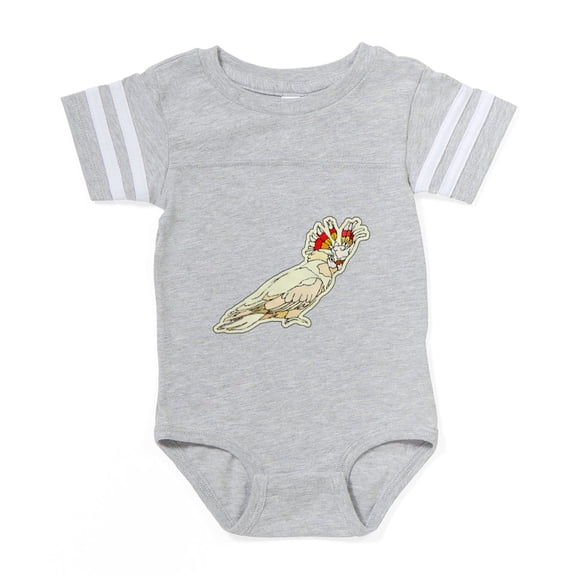 CafePress - FIN Cockatoo2 - Cute Infant Baby Football Bodysuit