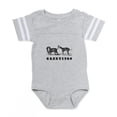 thumbnail image 1 of CafePress - FIN Dog Greetings - Cute Infant Baby Football Bodysuit, 1 of 3