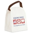 thumbnail image 1 of CafePress - FIN Eskimo Dogs Pawprints - Canvas Lunch Bag with Strap Handle, 1 of 2