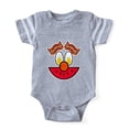 thumbnail image 1 of CafePress - FIN Food Face - Cute Infant Baby Football Bodysuit, 1 of 3