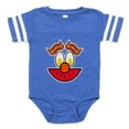thumbnail image 1 of CafePress - FIN Food Face - Cute Infant Baby Football Bodysuit, 1 of 3