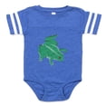 thumbnail image 1 of CafePress - FIN Frog - Cute Infant Baby Football Bodysuit, 1 of 3