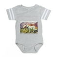 thumbnail image 1 of CafePress - FIN Great Pyrenees Portrait - Cute Infant Baby Football Bodysuit, 1 of 3